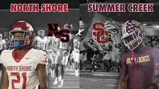 TOP 6A TEAMS DISTRICT MATCH-UP #2 North Shore vs #7 Summer Creek 2024 Texas High School Football