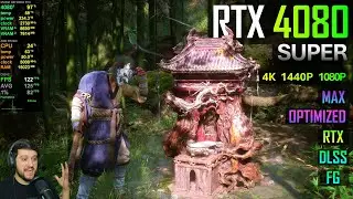 RTX 4080 SUPER - Black Myth: Wukong - Optimized & MAX Settings, RTX, DLSS, FG