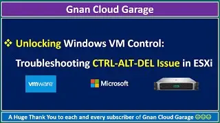 Unlocking Windows VM Control: Troubleshooting CTRL-ALT-DEL Issue in ESXi