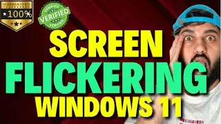 Screen Flickering Windows 11