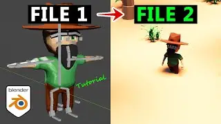 ✅Import Objects from Other Blender Files Tutorial