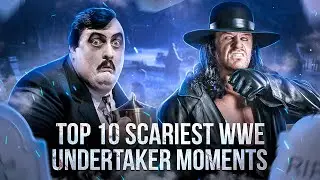 Top 10 Scariest WWE Undertaker Moments (#4 is Messed Up)