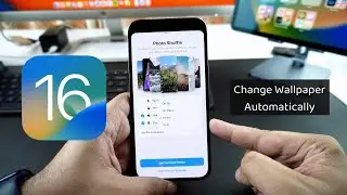 Automatically Change iPhone Wallpaper In iOS 17