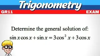 General Solution Grade 11: Exam