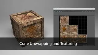 Crate Unwrapping and Texturing