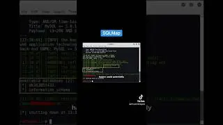 SQLMap Quick Intro #cybersecurity #cyberexpert #cybersecurityawareness #hacker #database #automation