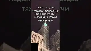 Есть у него (человека) ангелы.. Сура 13 Гром (11-13)