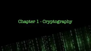 [Chapter 1] Cryptography