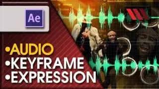 Adobe After Effects CS6 - Converting Audio to keyframes (Tutorial by VOXLAB)