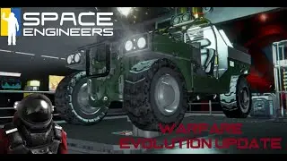 Space Engineers: Warfare Evolution Update! First Look and Analysis!