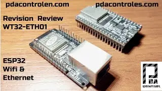 Review Module WT32-ETH01 #esp32  #ethernet   PDAControl