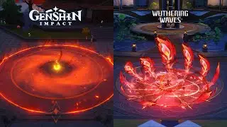 Can Genshin Impact's Pyro character's skill animation beat Changli's skill animation?