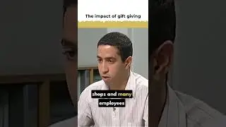 Real IELTS  Speaking test: The impact of gift-giving 2