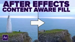 After Effects Content Aware Fill - Easy object removal