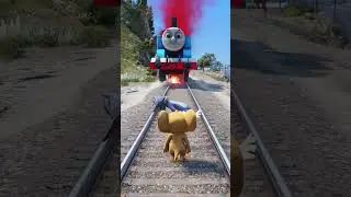 GTAV: TOM AND JERRY VS THOMAS THE TRAIN 