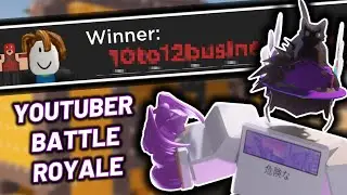 ROBLOX ARSENAL YOUTUBERS BATTLE ROYALE.. (Roblox Arsenal)