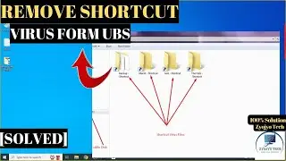 Removing shortcut virus in usb flash drive using Command Prompt