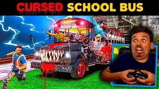 I found a CURSED School Bus in GTA 5! (OH NO!)