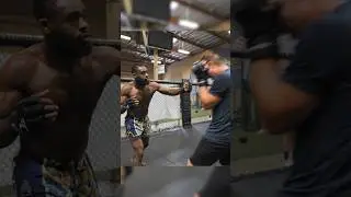 Aljo Trains With Mike Pyle To Prepare For Calvin Kattar