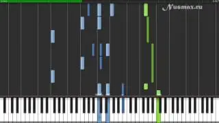 Chopin - Nocturne E Flat Major Op.9 No.2 Piano Tutorial (Synthesia + Sheets + MIDI)