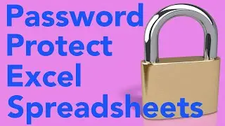 How to Password Protect Excel Spreadsheets (Cybersecurity Tip)