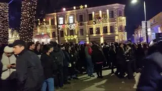 Tbilisi, New Years village on Orbeliani, 2024