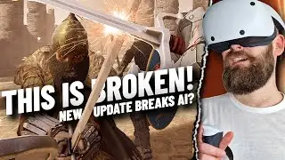 There is something WRONG with this PSVR 2 game... // Broken AI & VR Sword Fighting!