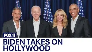 Biden, Obama attend Hollywood campaign event