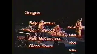 Oregon - Berliner Jazztage (1980) ft. Ralph Towner, Collin Walcott, Paul McCandless, Glenn Moore VHS