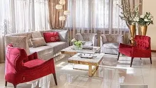 2021 New Living Room Furniture and Decor | Modern Style 💜💜💜