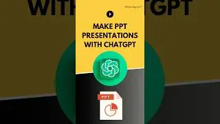 📊⭐️ Make best ppt presentations with the help of ChatGPT in minutes (Full video on channel) #shorts