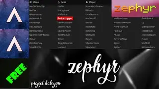 DOWNLOAD: Zephyr Hacked Client - Ambrosial.exe - Minecraft Bedrock 1.20 & 1.20.10