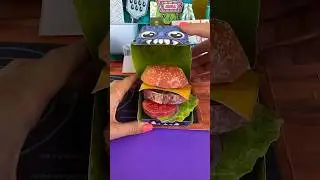 Полезный бургер! 🍔 Схемы бумажной кухни на нашем сайте #moducknet #модакнет 😋