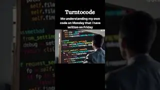 When You Have to understand your own code #shortvideos #coding #viral #coder #memes #codetech #funny