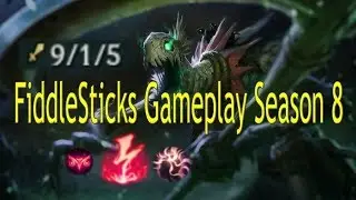 ★ FiddleSticks Gameplay - League of Legends, Season 8