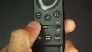 Samsung Smart TV  Remote - How to Increase/Decrease Volume & Mute