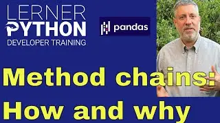 Method chaining in Pandas