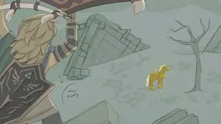 When Link finds the Golden Horse