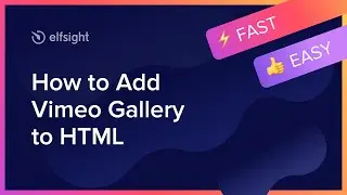 How to Embed Vimeo Video Gallery Widget on HTML Website