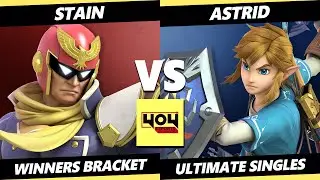 4o4 Weekly Smash 14 - Stain (Captain Falcon) Vs. Astrid (Link) Smash Ultimate - SSBU