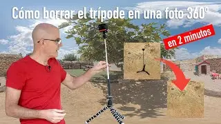 Cómo borrar el trípode en una foto 3D con Photoshop
