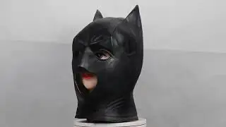 Карнавальна маска Бэтмен Черный Рыцарь. Маска для Хэллоуин Batman