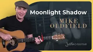 Moonlight Shadow by Mike Oldfield | Easy Guitar