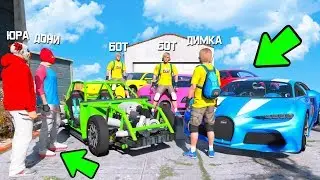 УГНАЛ 5 ЧИТ ТАЧЕК У МАЖОРОВ ЗА 180 СЕКУНД В ГТА 5! БИТВА ВОРОВ В GTA 5 ONLINE!