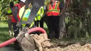 Sewage spill leaves neighbors saying "not again" in Pinellas County neighborhood