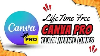 CANVA PRO 100% WORKING || Get Canva pro team invite link || Updated February 2025