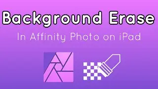 Background Erase Brush in Affinity Photo