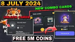 Hamster Kombat Daily Combo Cards 8 July 2024 | Hamster Kombat New Combo Cards Today