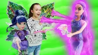 Феи Винкс клуб против злодейки. Видео для девочек: охотники за игрушками | 