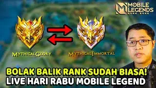 🔴 LIVESTREAM NAIK TURUN RANK MYTHIC AKHIR SEASON SUDAH BIASA❗PUSH RANK MABAR MYTHIC❗MOBILE LEGENDS